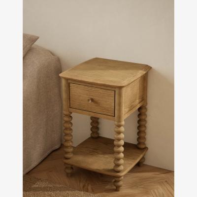 Marks & Spencer M&S Collection Evelyn Bobbin Bedside Table - Dark Honey, Dark Honey