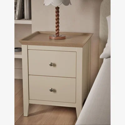 Marks & Spencer M&S Collection Sandbanks Bedside Table - Neutral, Neutral,Slate Blue