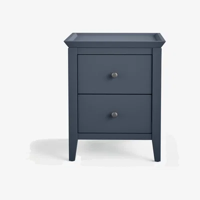 Marks & Spencer M&S Collection Sandbanks Bedside Table - Slate Blue, Neutral,Slate Blue