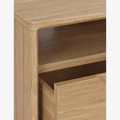 Marks & Spencer M&S  Nord Bedside Table - Oak, Oak