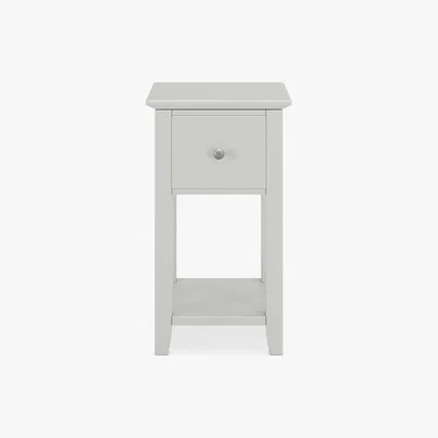 Marks & Spencer M&S Set of 2 Hastings Grey Small Bedside Tables - 1SIZE, Grey