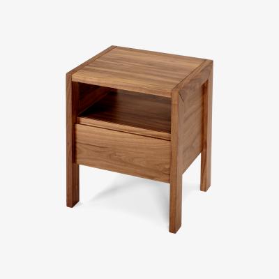 Made.com Ledger bedside table, dark stain ash