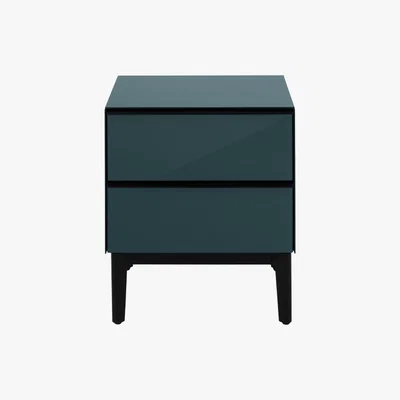 Made.com Silas Bedside Table, Teal