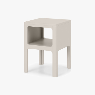 Made.com Bromley Bedside Table, Warm Grey