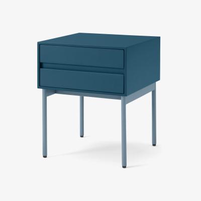 Made.com Donica Bedside Table, Sapphire Blue