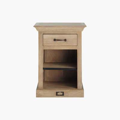 Maisons du Monde Bedside table with drawer in mango wood, L 45 cm Naturaliste