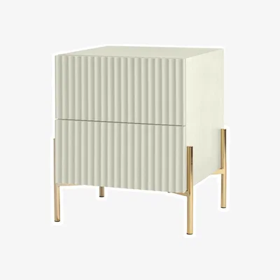 My Furniture Lexington Pebble Grey Bedside Table