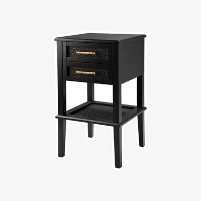 My Furniture Kingston Wicker Bedside Table