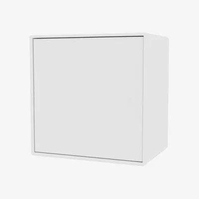 Made in Design Montana Mini 1003 Wall storage wood white / Straight Door - 35 x 35 x D 25 cm - MONTANA