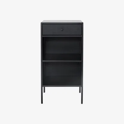 Nordic Nest Hissö bedside table Black