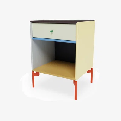 Nordic Nest Montana Montana x KIMPOP Dream bedside table 35.4x48x30 cm