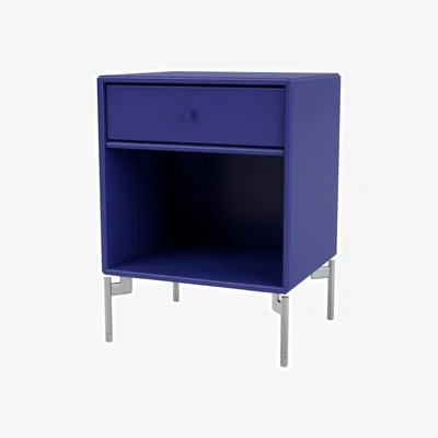 Nordic Nest Montana Dream bedside table Monarch 135 chrome legs