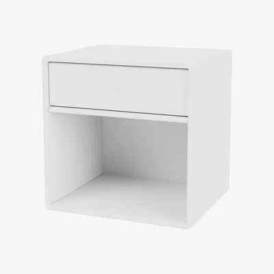 Nordic Nest Montana DREAM bedside table New white