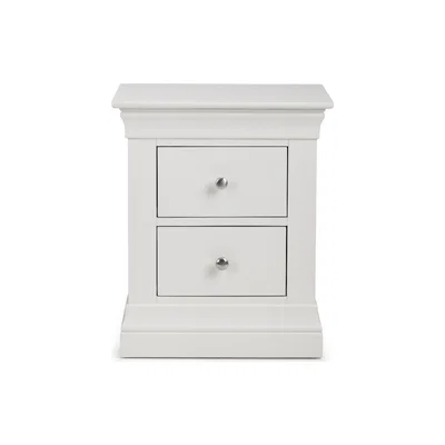Oak&More Clermont 2 Drawer Bedside