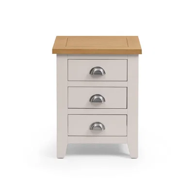 Oak&More Richmond 3 Drawer Bedside