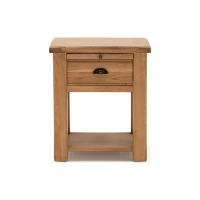 Oak&More Breeze 1 Drawer Bedside Table