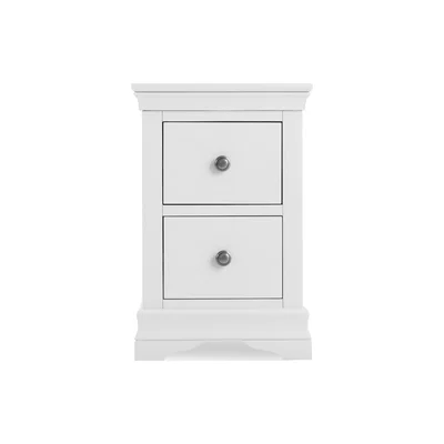 Oak&More Brooklyn White Bedside Table