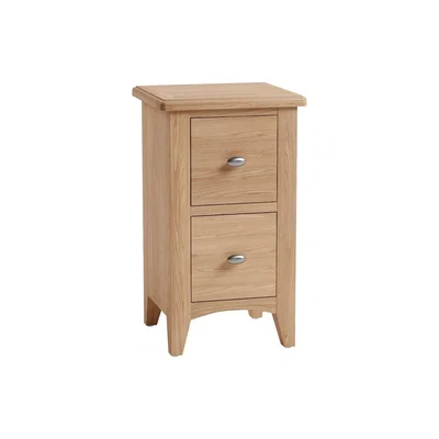 Oak&More Skylar Small Light Oak Bedside Table