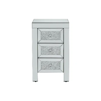 Oak&More Valera 3 Drawer Bedside Table