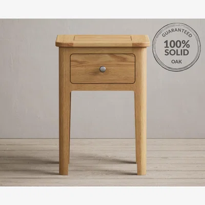 Oak&More Loxton Solid Oak Bedside Table