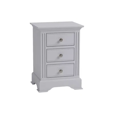 Oak&More Aubrey Large Grey Bedside Table
