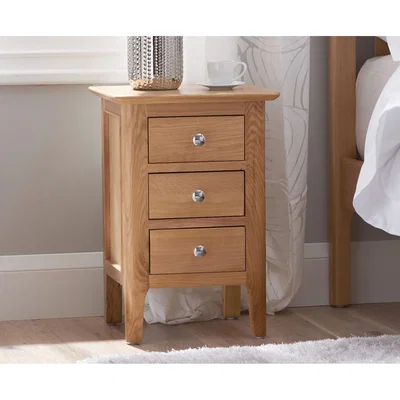 Oak&More Sadie Oak Small Bedside Table