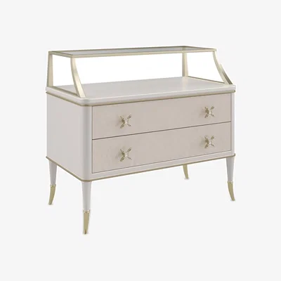 Olivia's Caracole Classic All Dolled Up Bedside Table