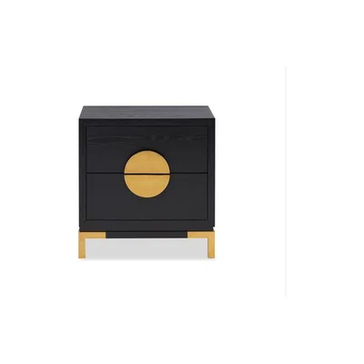 Olivia's Liang & Eimil Otium Bedside Table Brass