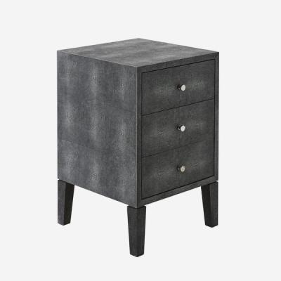 Olivia's Andrew Martin Georgia Bedside Table Grey