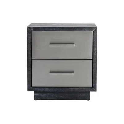 Olivia's Liang & Eimil Camden Bedside Table Brushed Stainless Steel