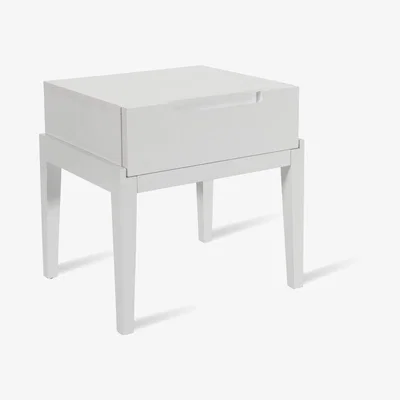 Olivia's Twenty Ten Orchid White Bedside Table