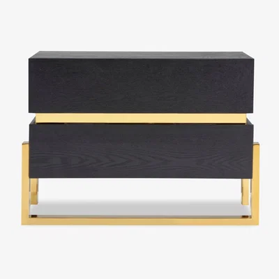 Olivia's Liang & Eimil Enigma Bedside Table Brass