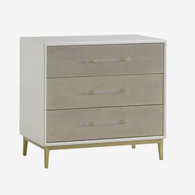 Olivia's Andrew Martin Nightstand Alice Bedside Cabinet White