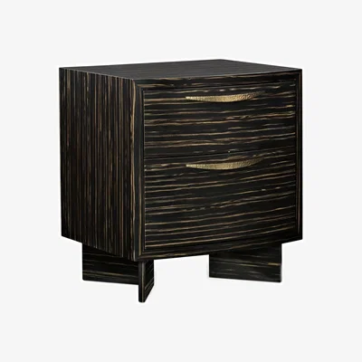 Olivia's Caracole Modern Edge Vector Bedside Table