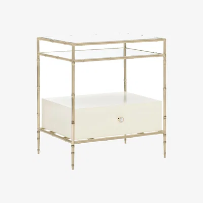 Olivia's Caracole Classic Give It A Reed Bedside Table