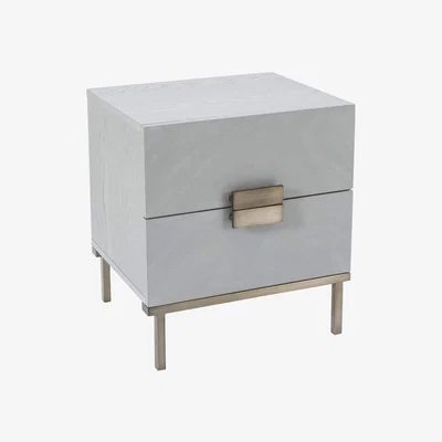 Olivia's Twenty Ten Lilly Grey Bedside Table