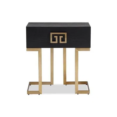 Olivia's Liang & Eimil Nobbu Bedside Table Brushed Brass