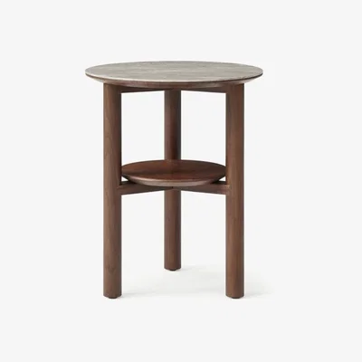 Olivia's Twenty Ten Willow Timber Tobacco Bedside Table