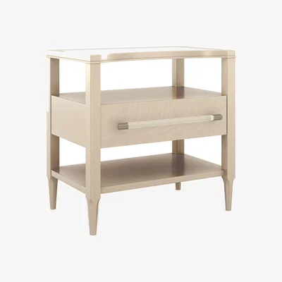 Olivia's Caracole Classic Clearly Open Bedside Table