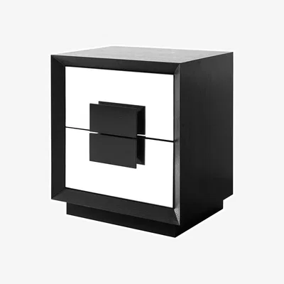 Olivia's Liang & Eimil Etna Bedside Table Wenge Finish