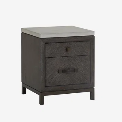Olivia's Andrew Martin Emerson Bedside Table Black