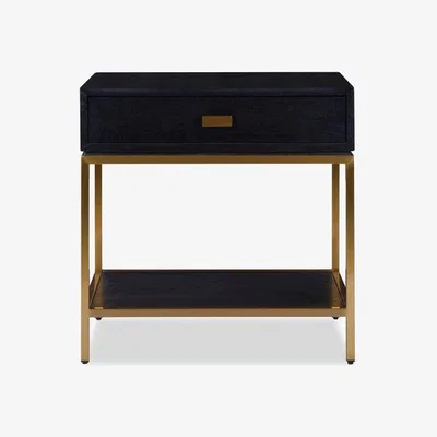 Olivia's Liang & Eimil Levi Bedside Table in Brass