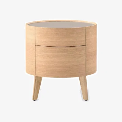 Olivia's Tommy Franks Weston Bedside Table in Ash Oak