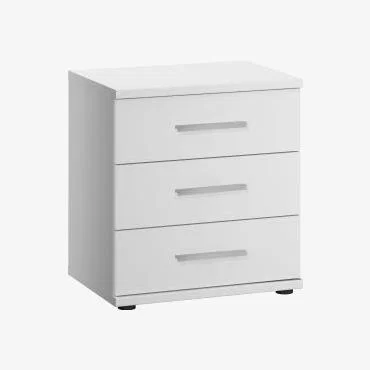Downtown Wiemann Cambridge 3 Drawer Bedside Cabinet