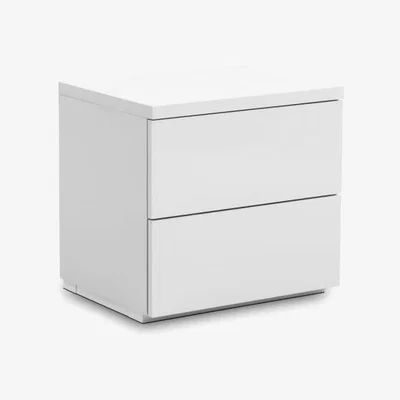 Downtown Julian Bowen Monaco 2 Drawer Bedside Table