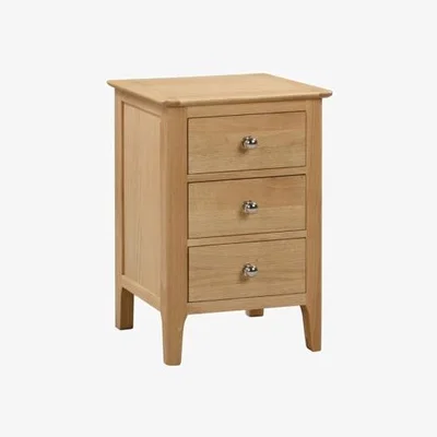 Downtown Julian Bowen Cotswold 3 Drawer Bedside