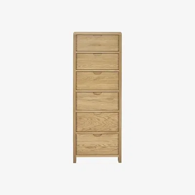 Downtown Ercol Bosco 6 Drawer Tall Chest, []