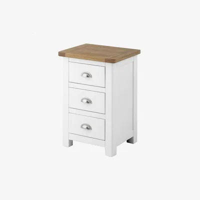 Downtown Provence White Bedside Cabinet