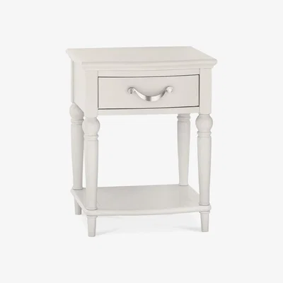 Downtown Montreal Soft Grey Nightstand