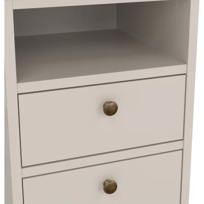The Range Paris Nightstand in Cashmere - Cashmere